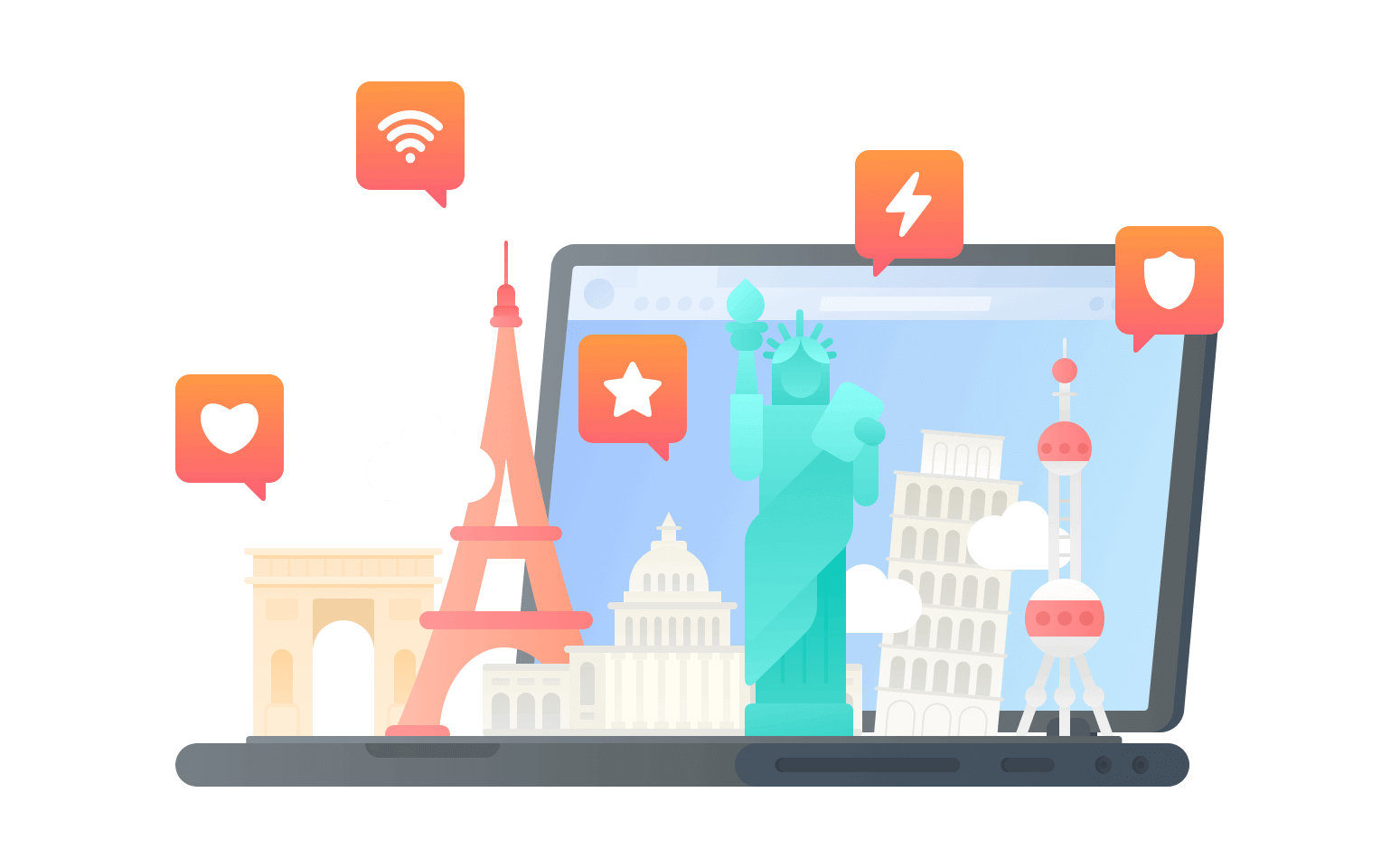 在图瓦卢连接到中国的代理 - 大陆VPN